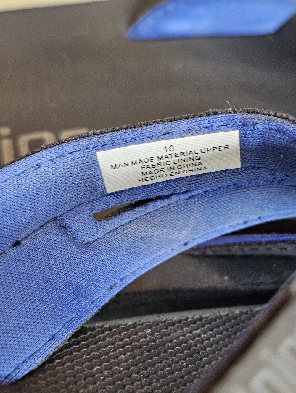 Flojos Flip Flops Black Size 10